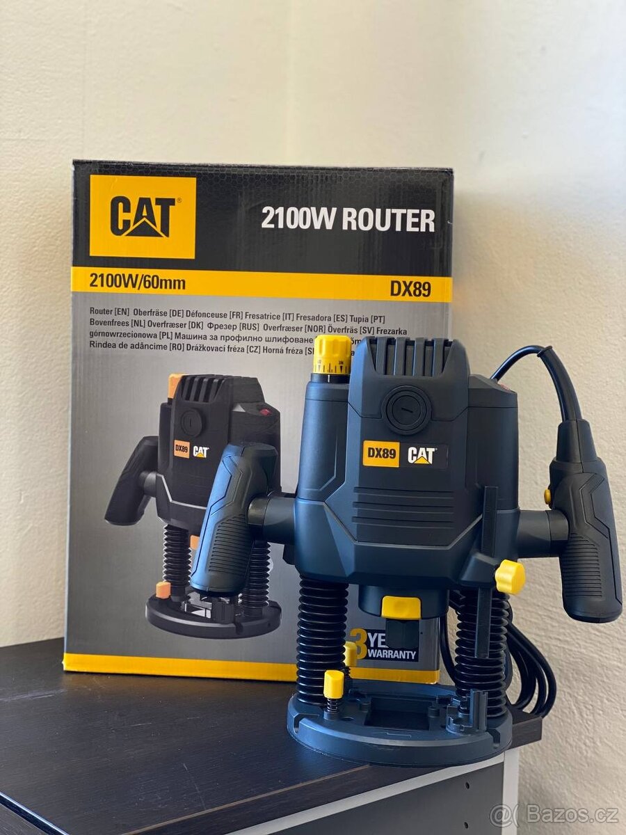 ZCELA NOVÁ horní fréza CAT Caterpillar DX89 – 2100 W