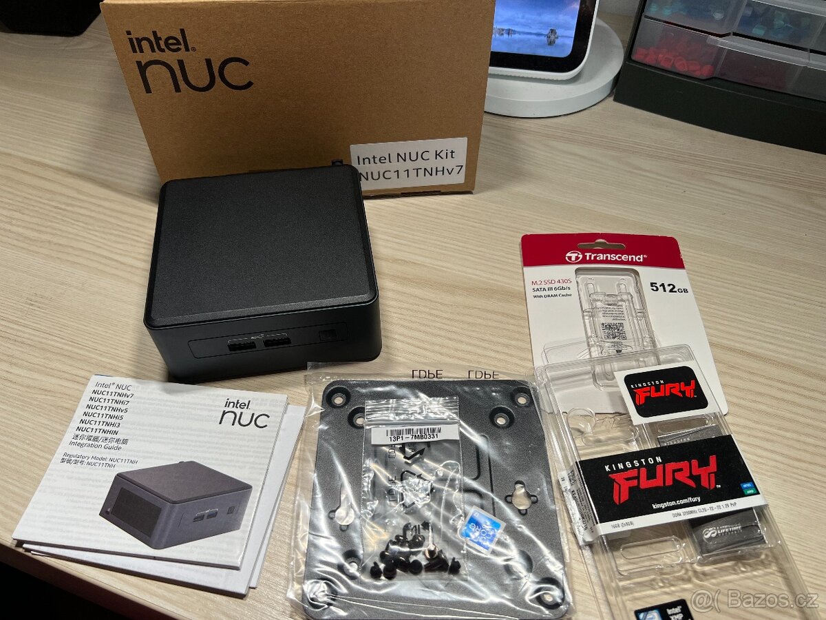 PC Intel NUC 11 Pro - Intel i7, 16GB RAM, 5121GB SSD + WIN11