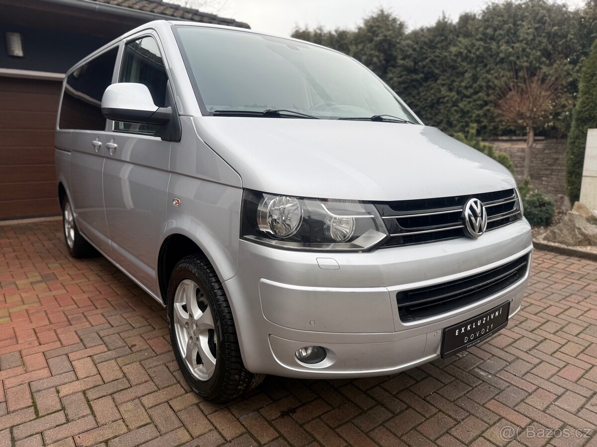 VOLKSWAGEN CARAVELLE T5 GP 2,0 TDI 103 kW / 2x šoup. / DPH