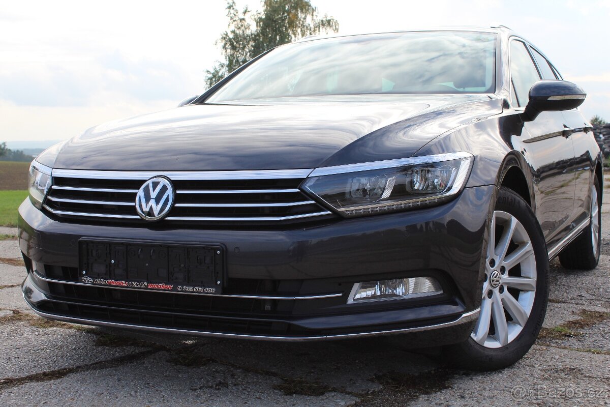 VW Passat Highline 2.0 Tdi 110Kw 136000km servis VW Full Led