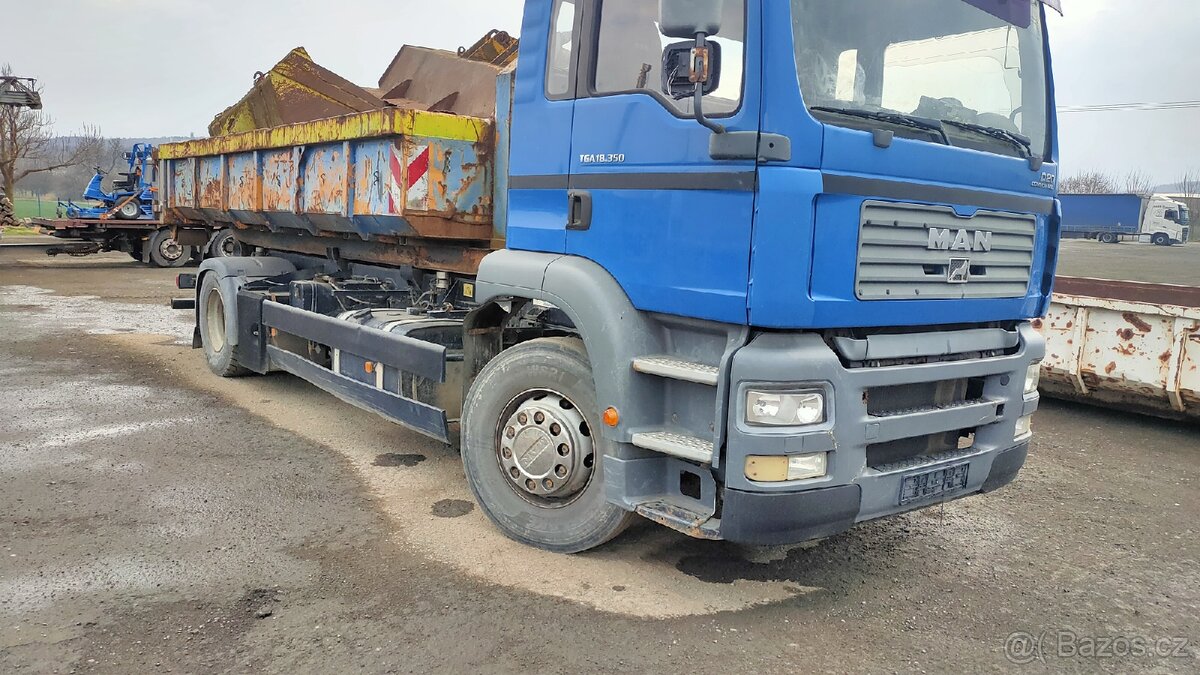 Man TGA 18.350 kontejner
