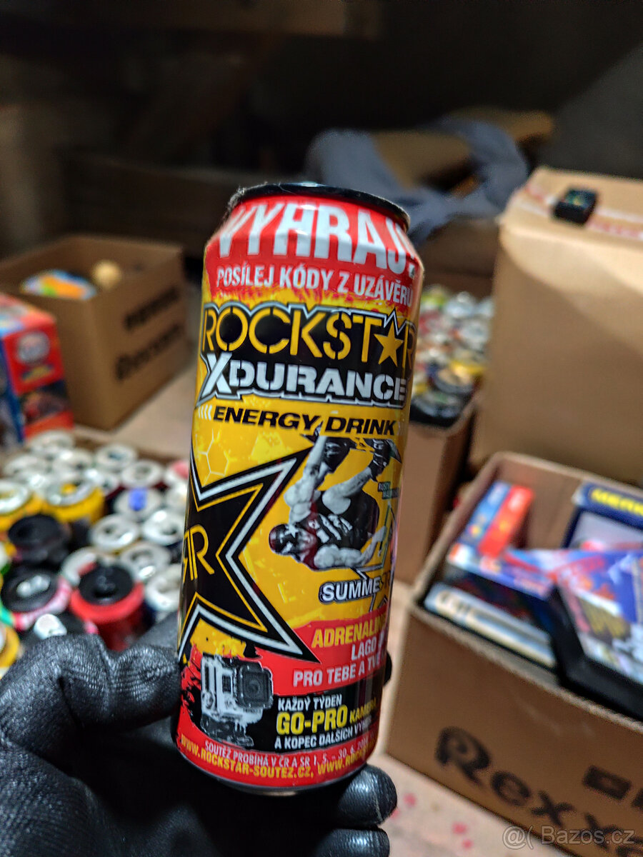 Plechovky od Energy Drinků Rockstar - 1