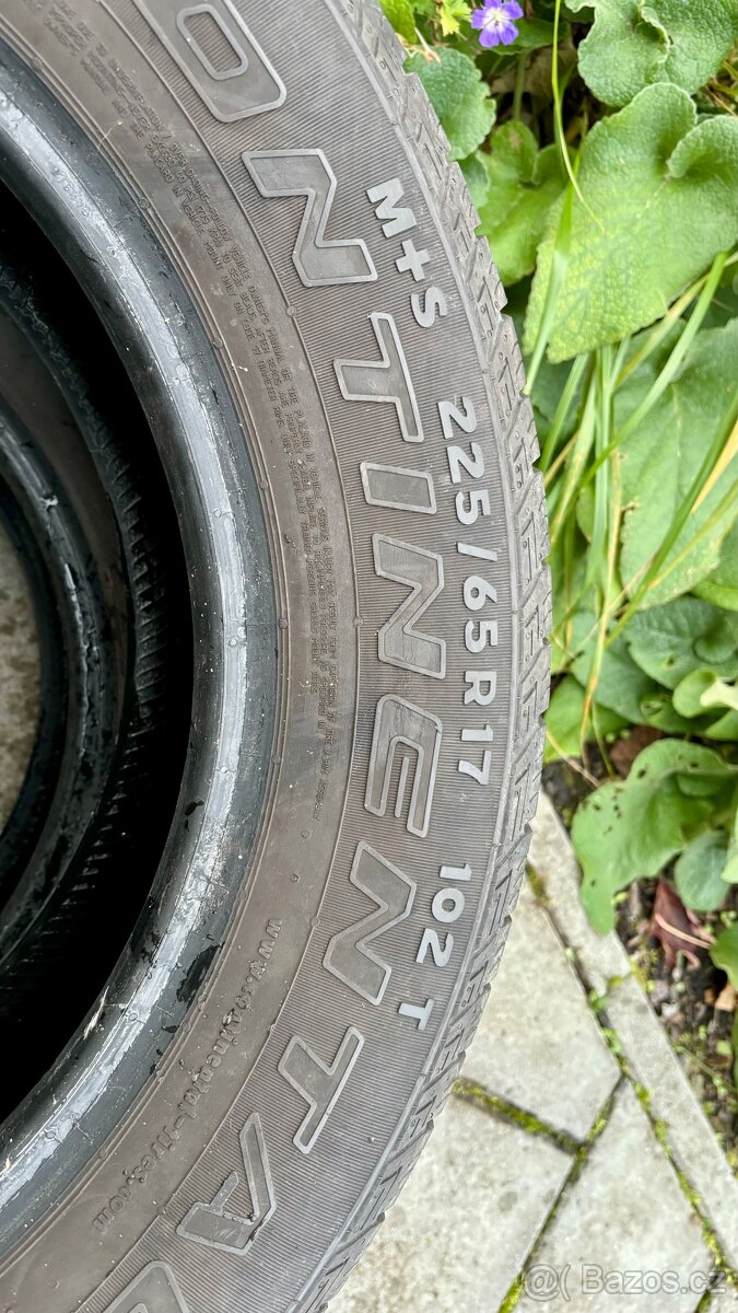 225/65/r17 - zimní Continental Cross LX - 3 kusy