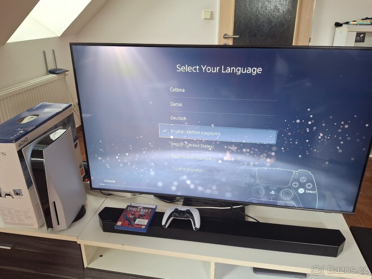 PS5 + Spiderman 2 + 1x Dualsense