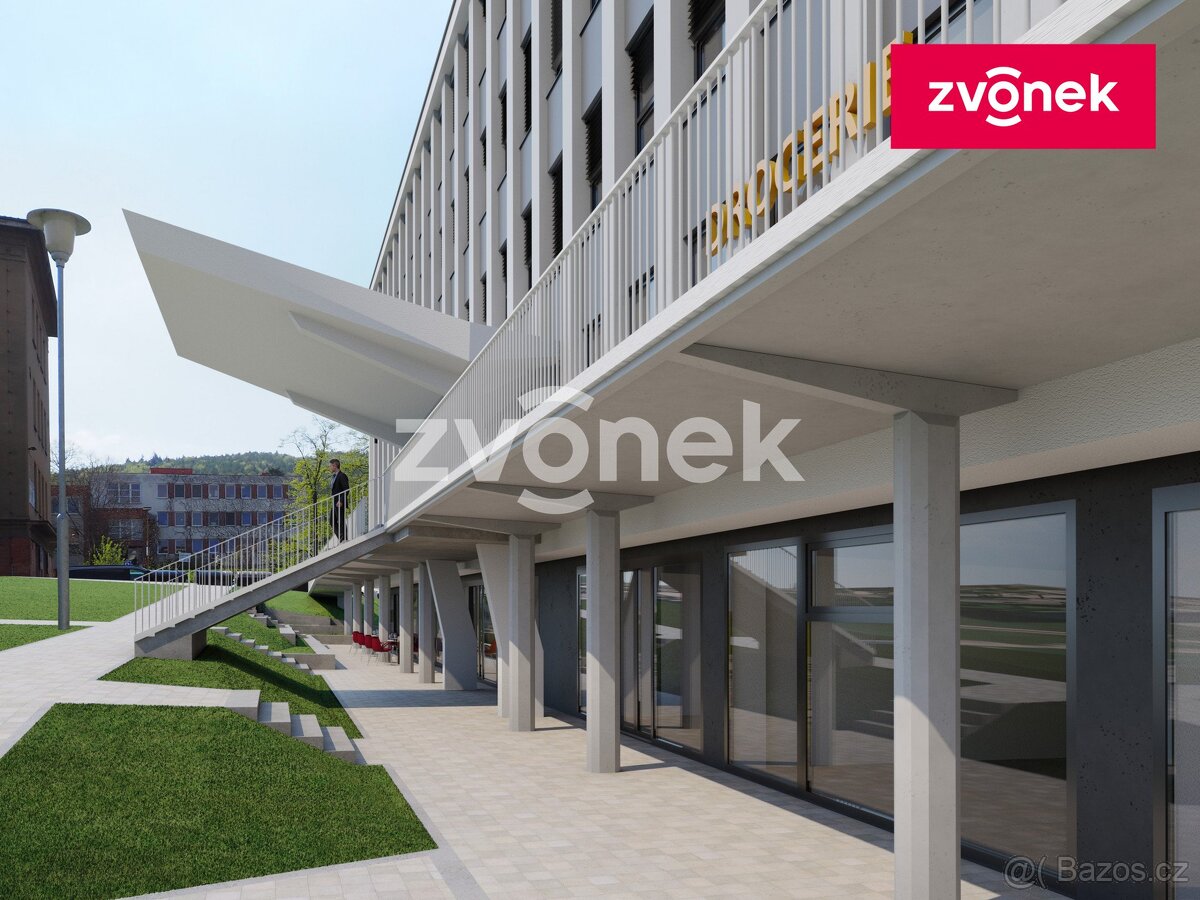 Moderní prostory 210 m2 pro kavárnu v centru Zlína s možn...