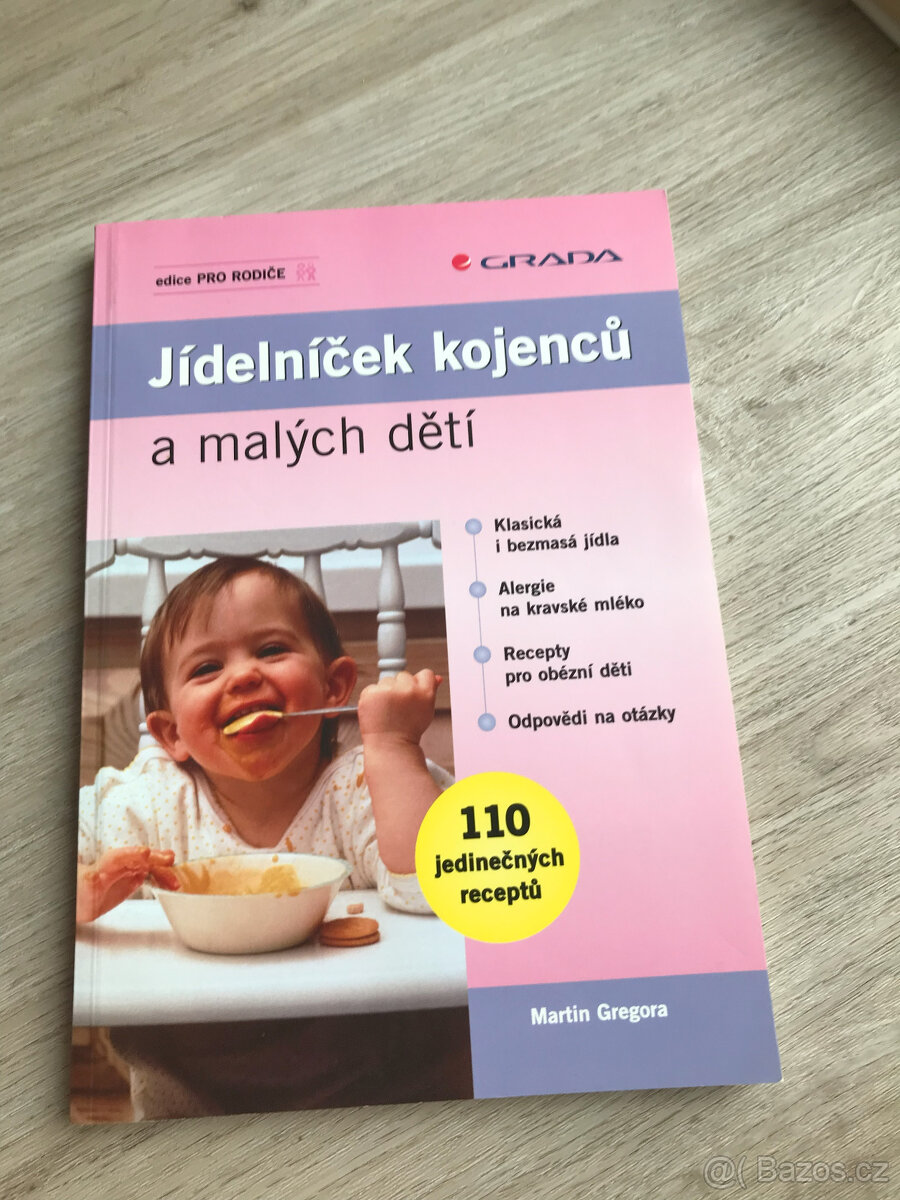 Kniha Jídelníček kojenců a malých dětí