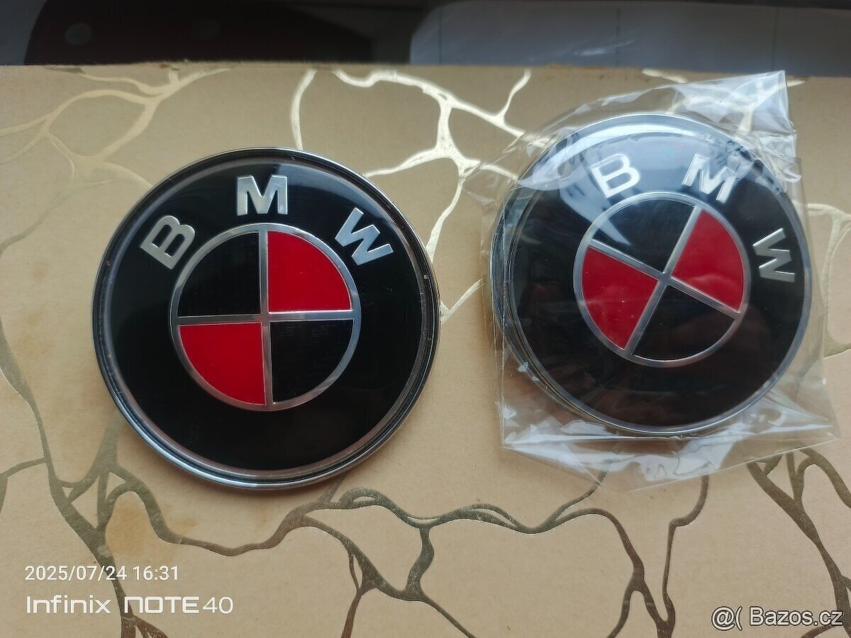 Znaky bmw 74 mm