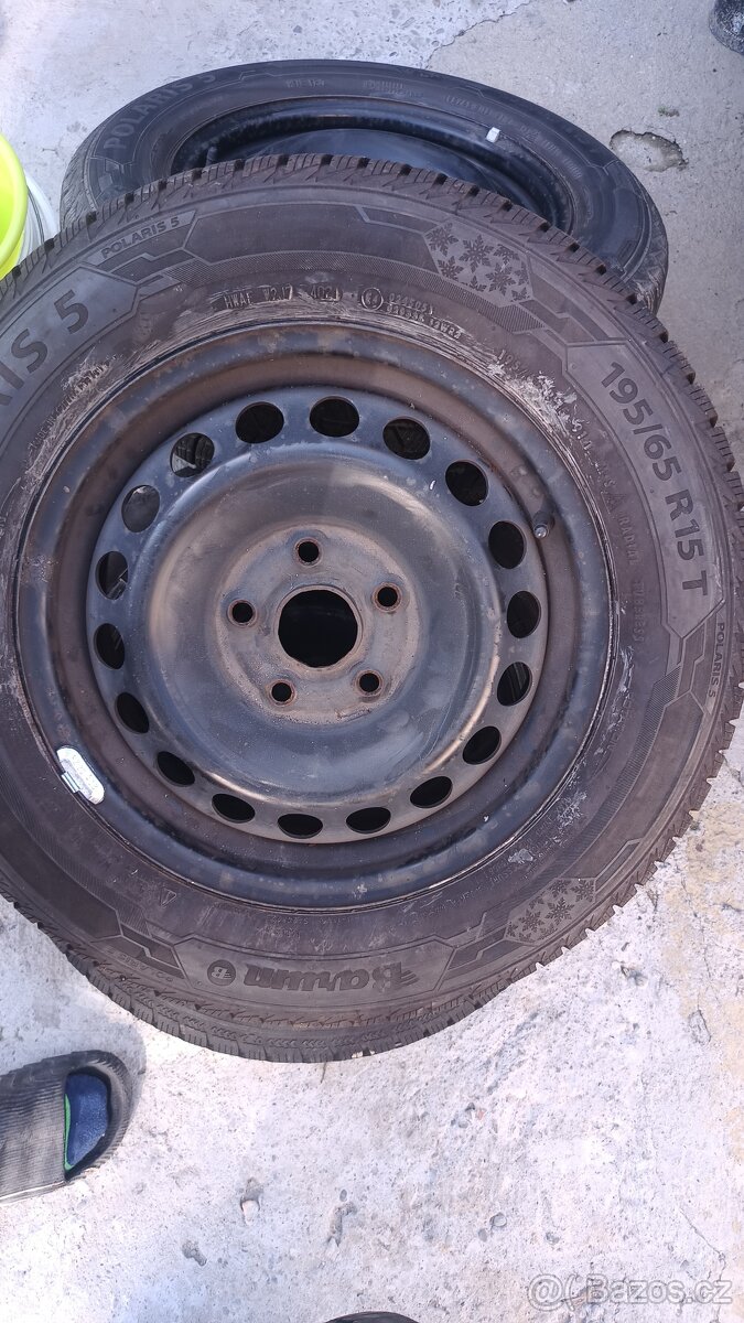 Zimní kola 195/65R15 5×112
