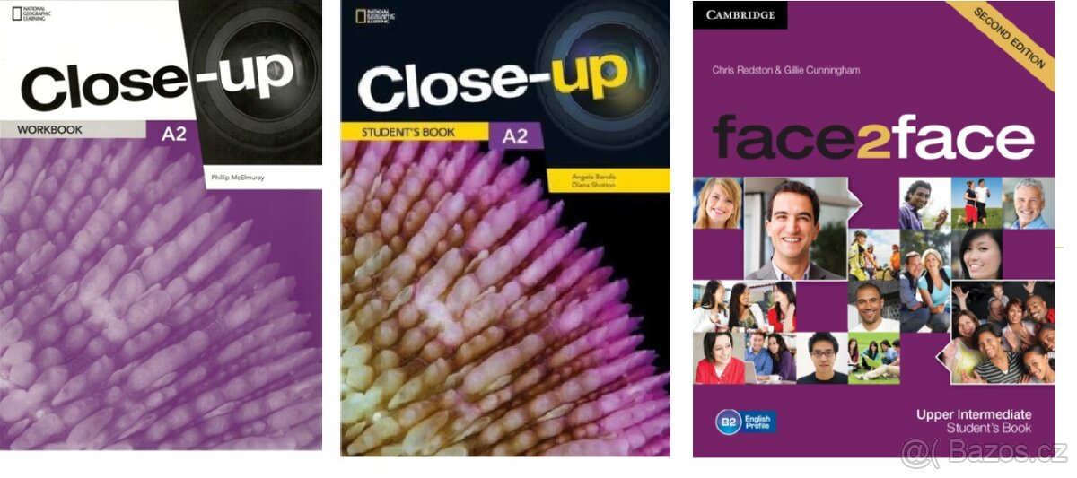 Angličtina SŠ  Close up A2 + Face2face B2
