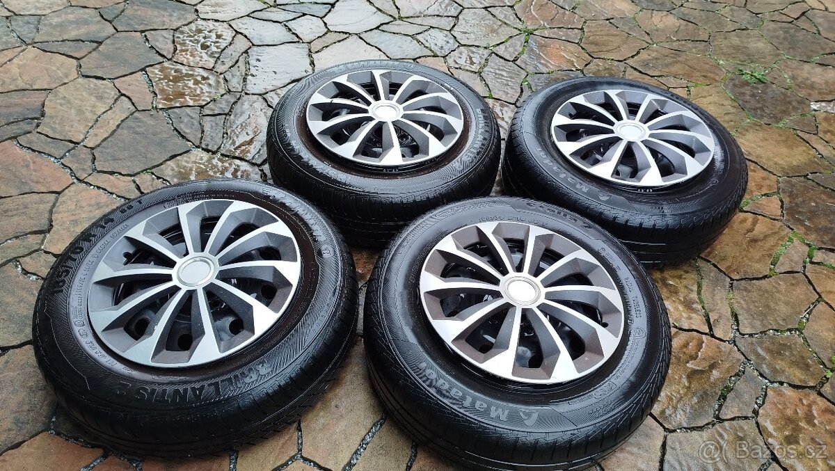 Letní sada pneu 185/70 R14 s disky