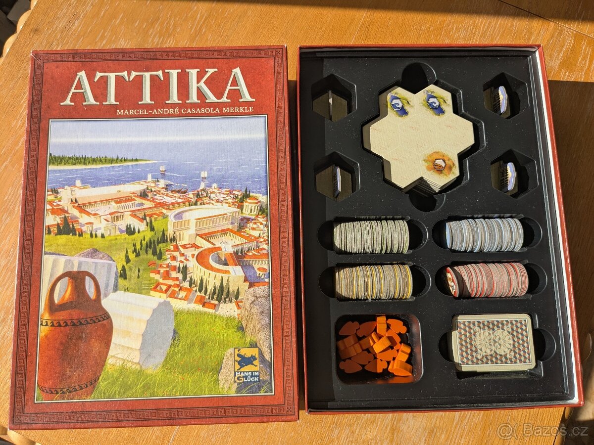 Desková hra Attika