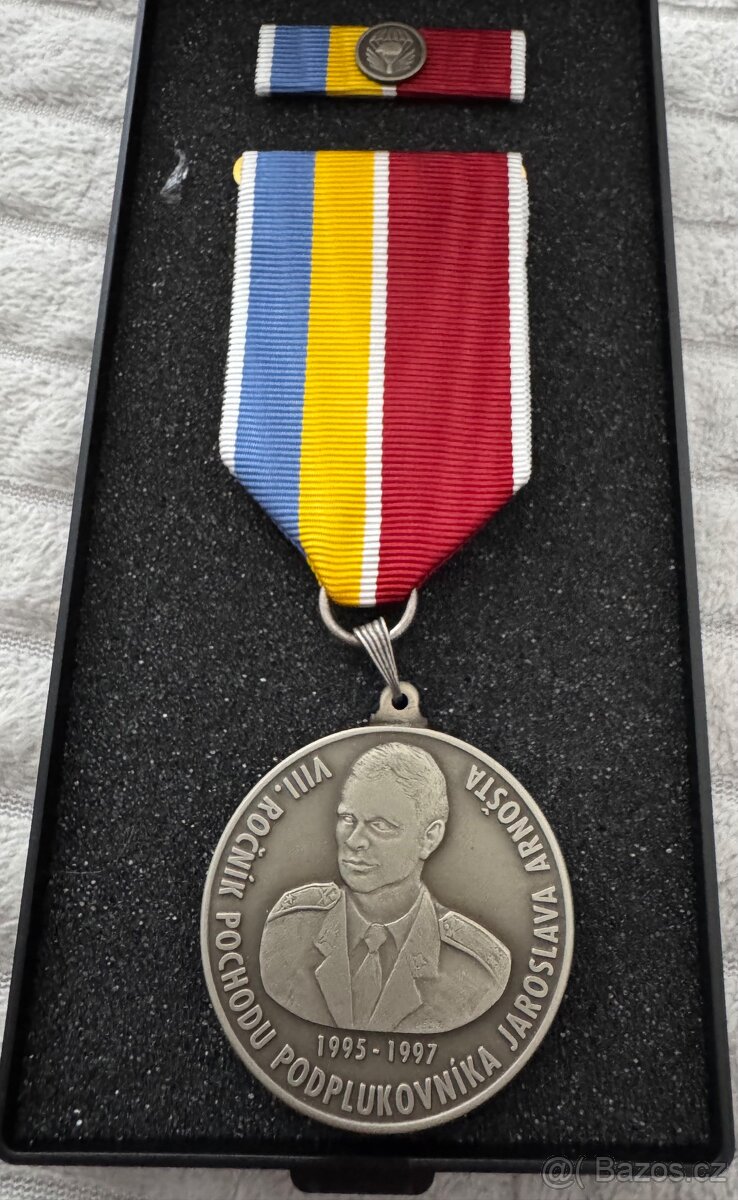 Pamětní medaile-pochod 22. Výsadkové brigády Prostějov