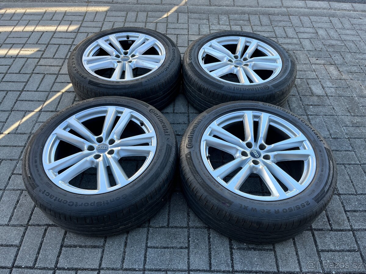 alu kola 255/50r 20w xl 5x112 et 33 Audi Vw Škoda Seat