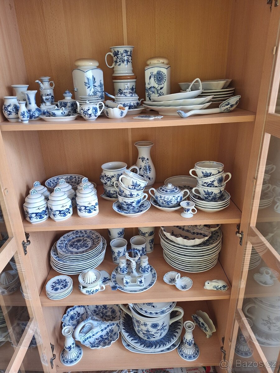 Cibulák - velká sbírka cibulového porcelánu Zwiebelmuster CZ