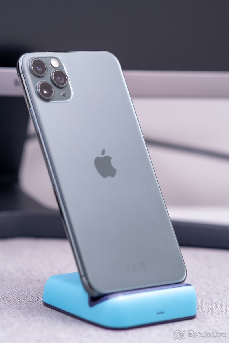 ✅ iPhone 11 Pro Max 256 GB – TOP STAV, Zelený, jako nový ✅