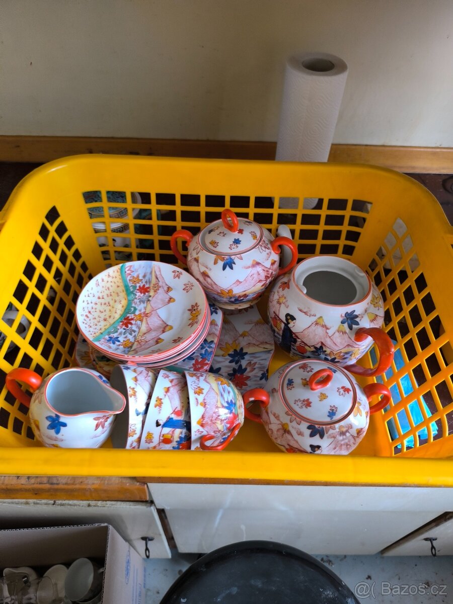 Porcelánový servis - Japonsko cca 1930