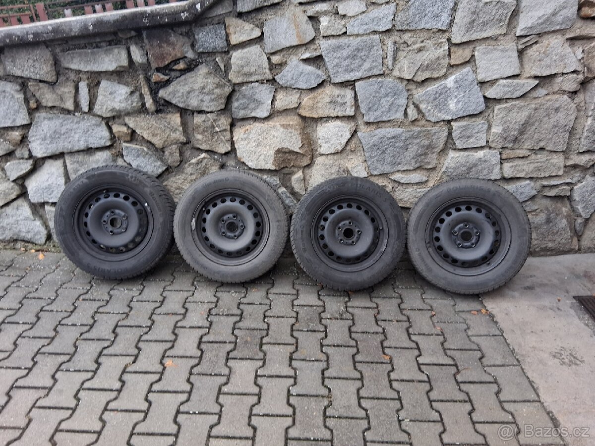 Sada ocelové disky+zimní pneu R15 5x112