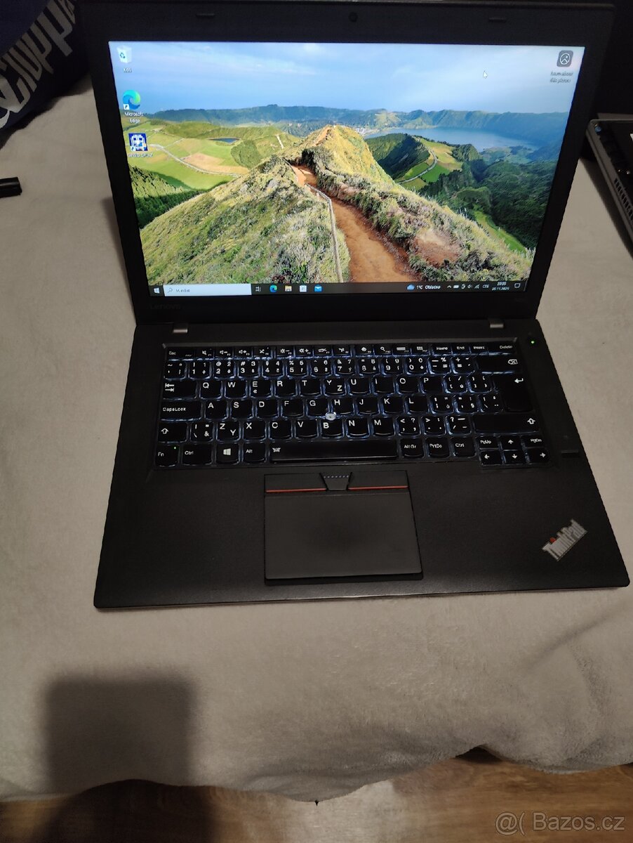 Notebook Lenovo ThinkPad, i7, 16gb rám, 256gb ssd