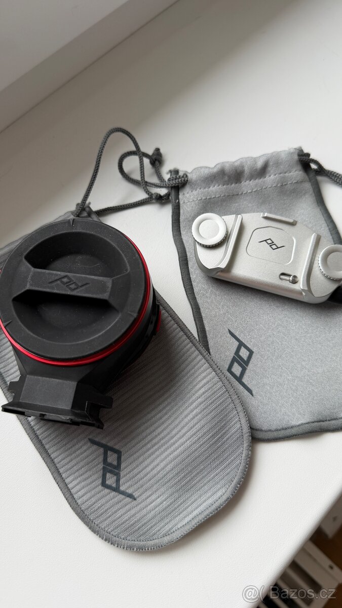 PEAK DESIGN držáky (capture, lens kit)