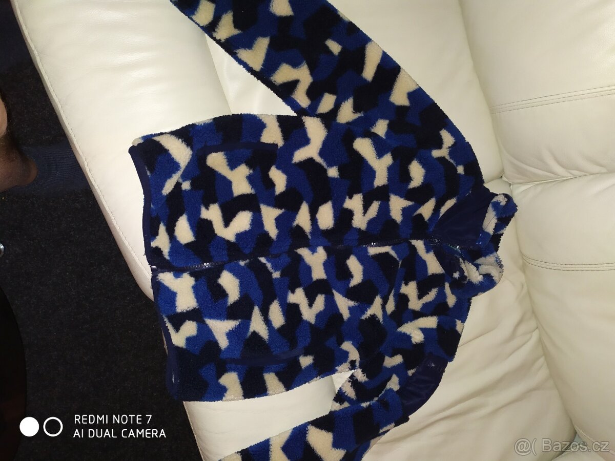 Mikina fleecová teplá na zip