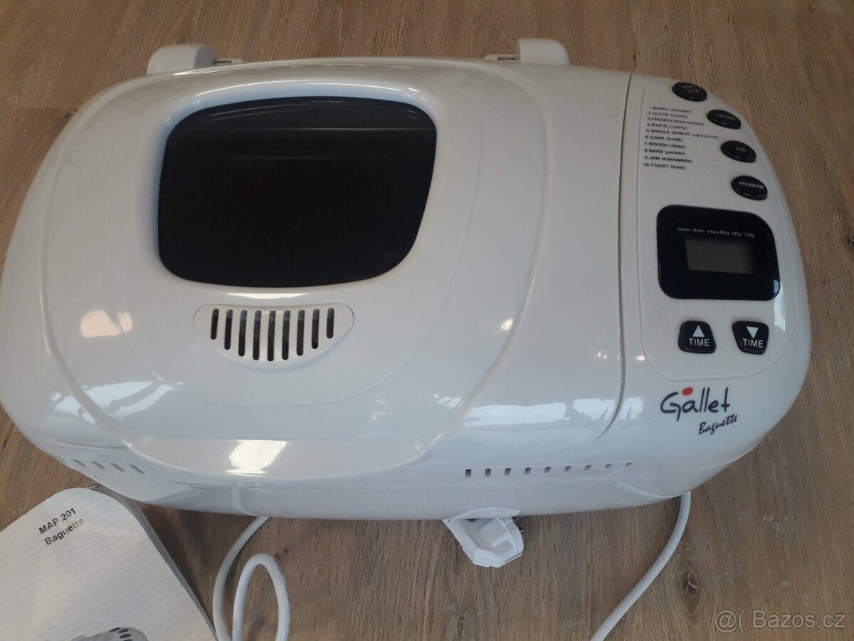 Pekárna na chleba GALLETA