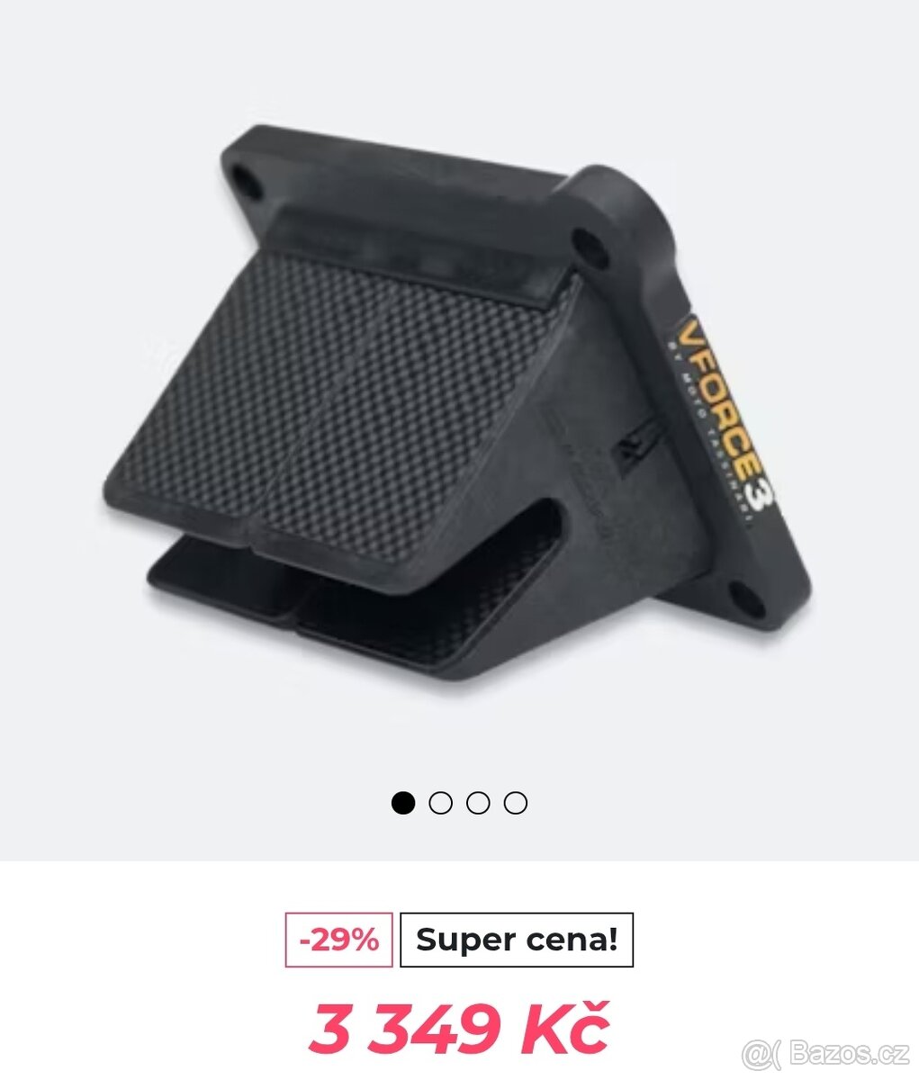 Vforce3 klapky sání karbonové minarelli AM6