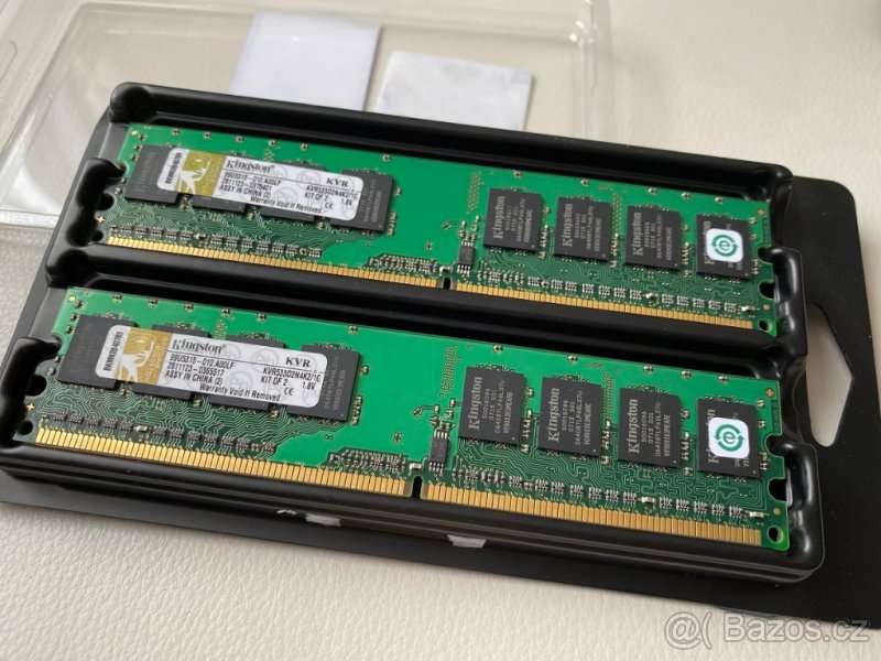 2x Kingston 512 533MHz DDR2 CL4 DIMM