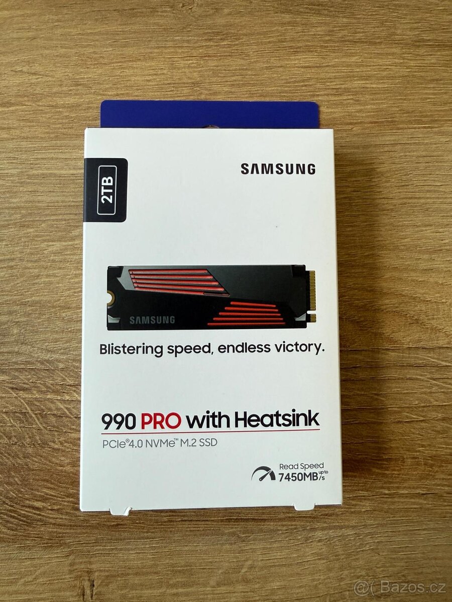 Samsung 990 PRO 2TB Heatsink NVMe M.2 SSD | Nový | Záruka