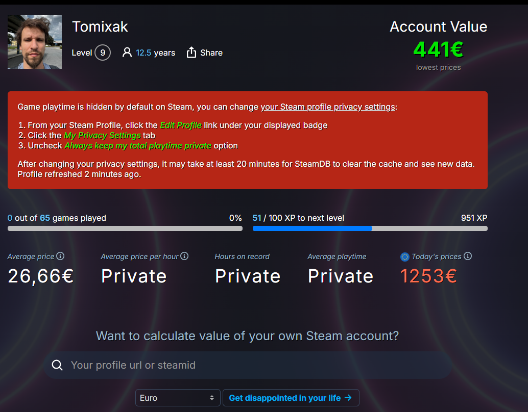 Steam Hry knihovna