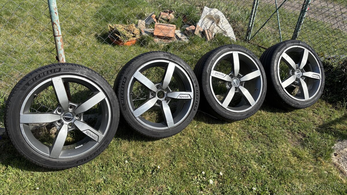 Alu kola borbet T1 metal grey 8Jx18 ET 48