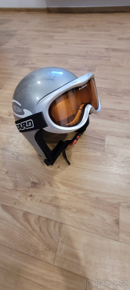 Lyzarska helma Gabel M 57/58 s brylemi Blizzard