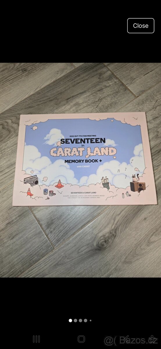 Seventeen Carat Land Memory book