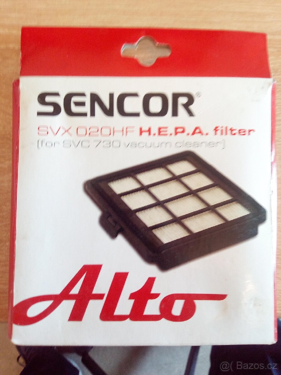 Sencor SVX020,vstupní filtr.
