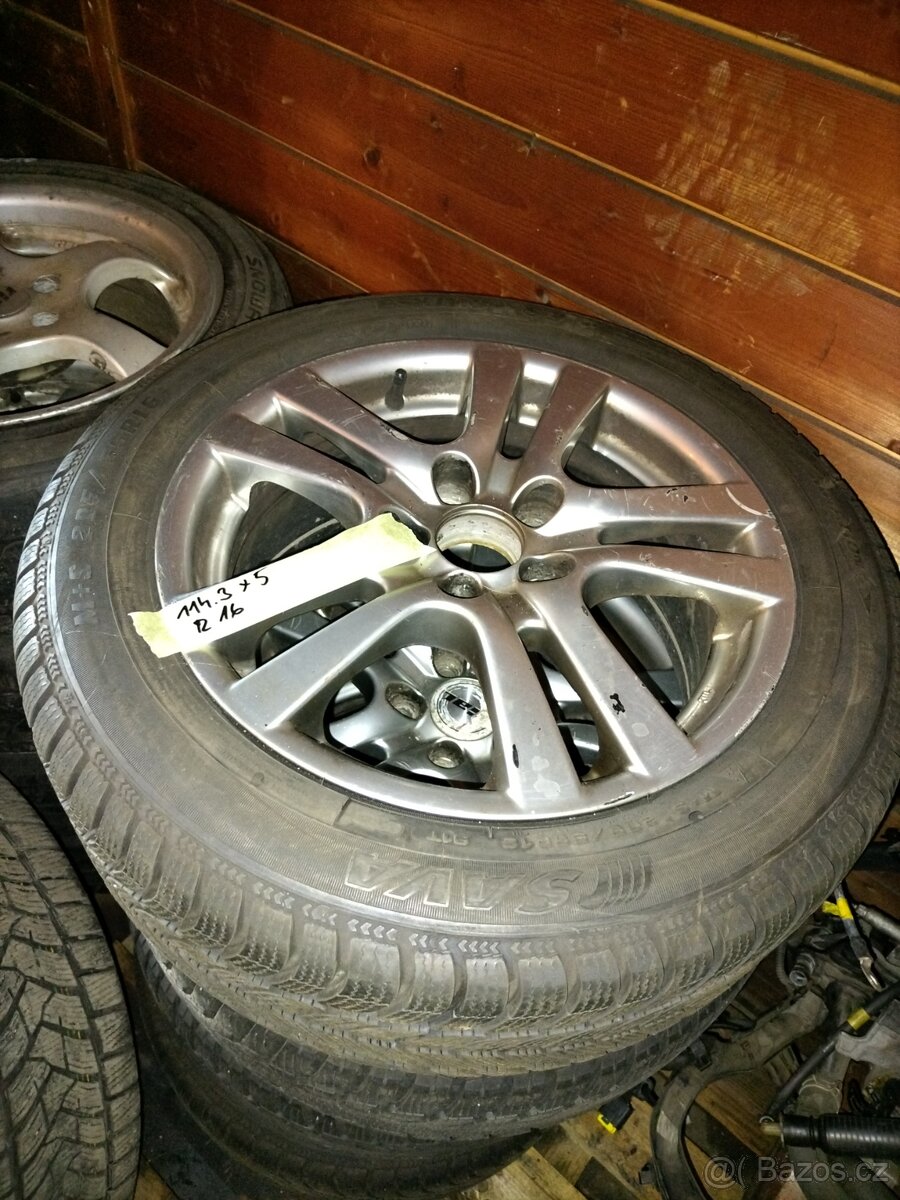 Allu kola na Chevrolet nebo Chrysler 5x114.3 r16