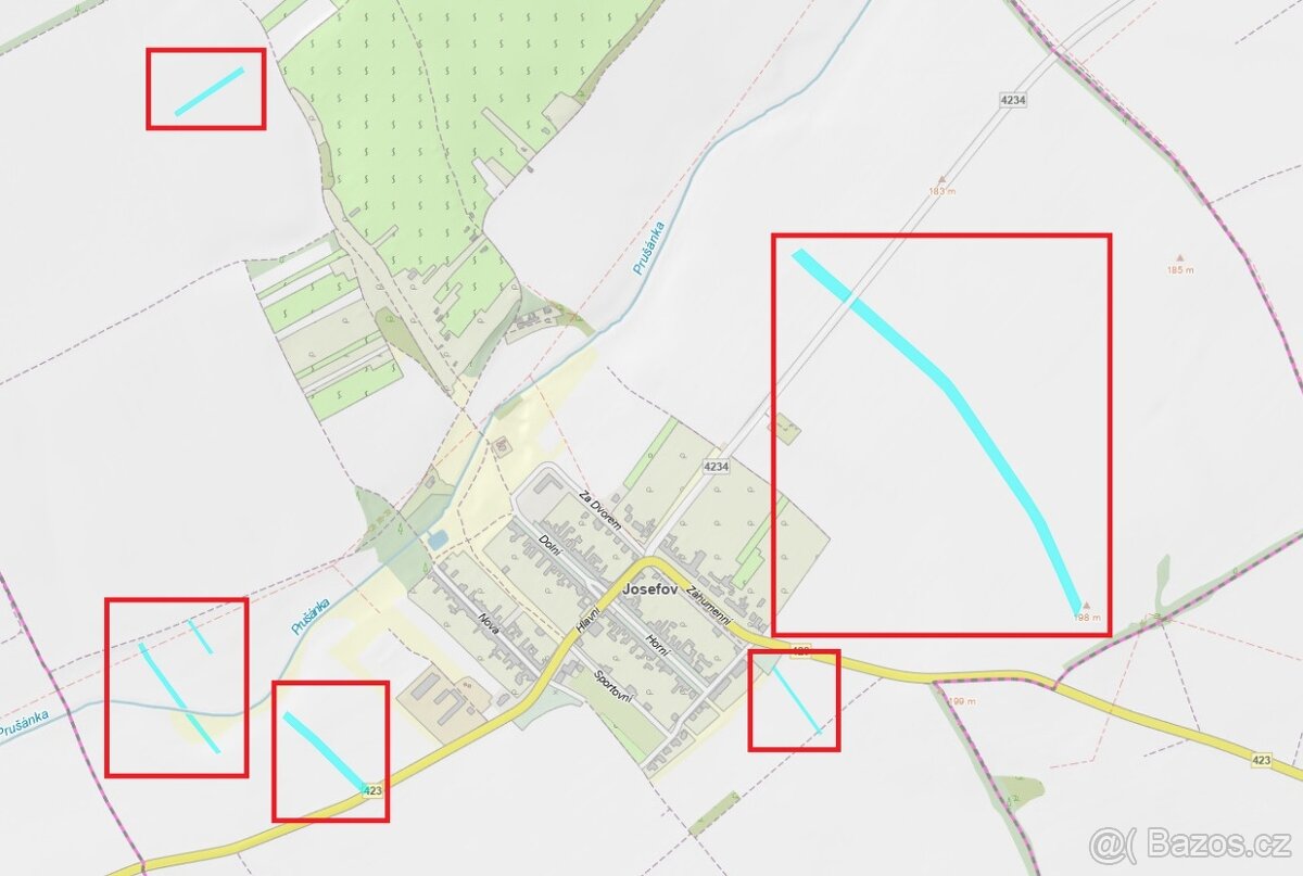 Prodej polí s výbornou bonitou nedaleko Hodonína – 2,8 ha