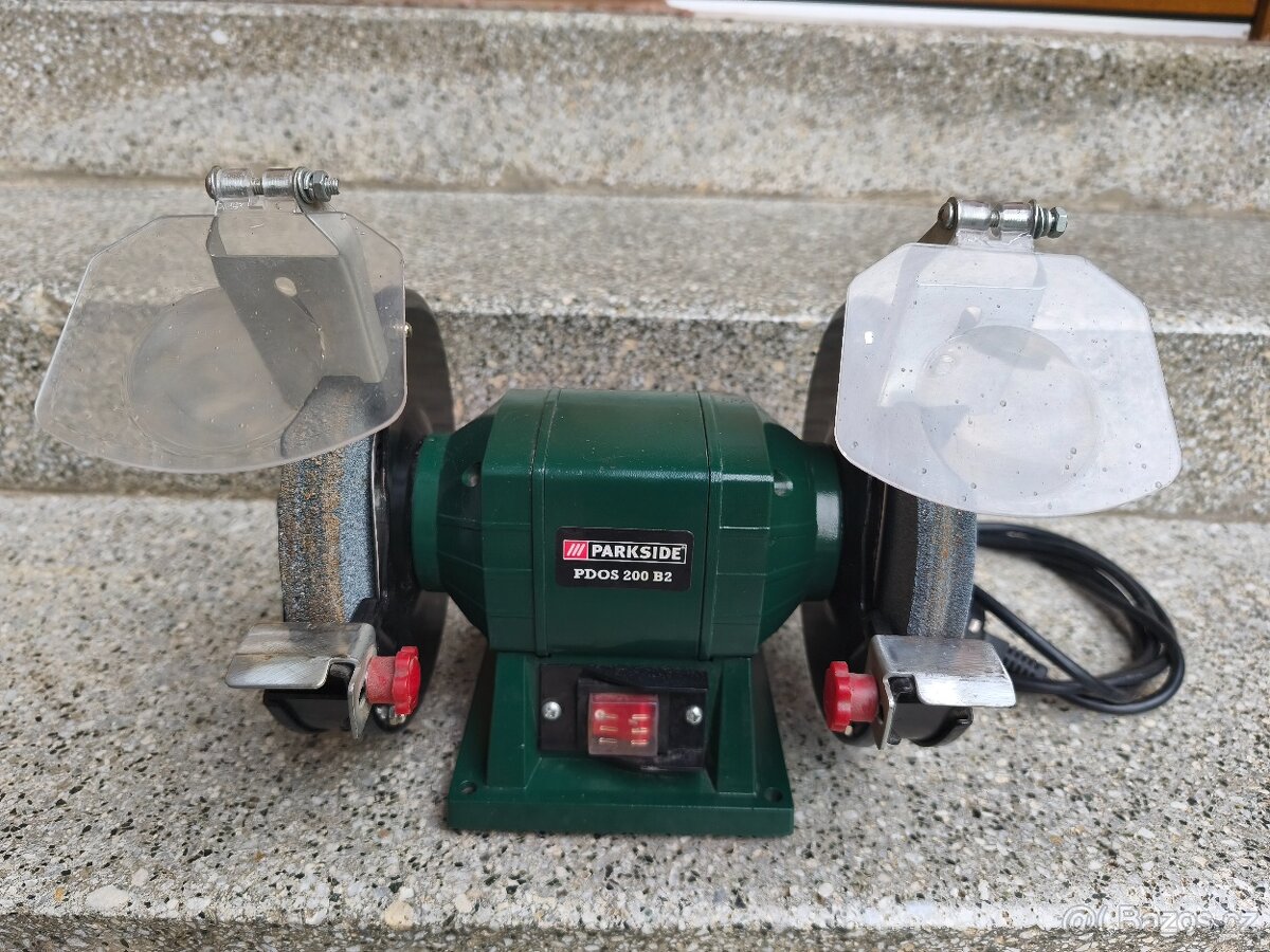 Prodám Stolní Dvoukotoučová bruska Parkside PDOS 200 W.