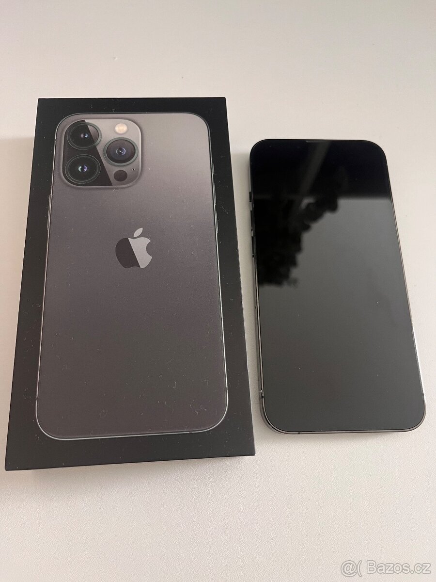 iPhone 13Pro 128 Gb, šedivý.