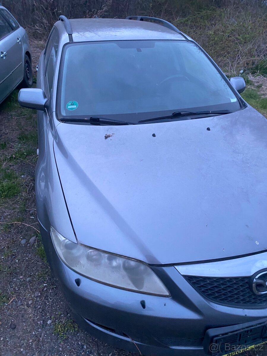 Mazda 6 kombi 2,3 LPG, Webasto, nestartuje