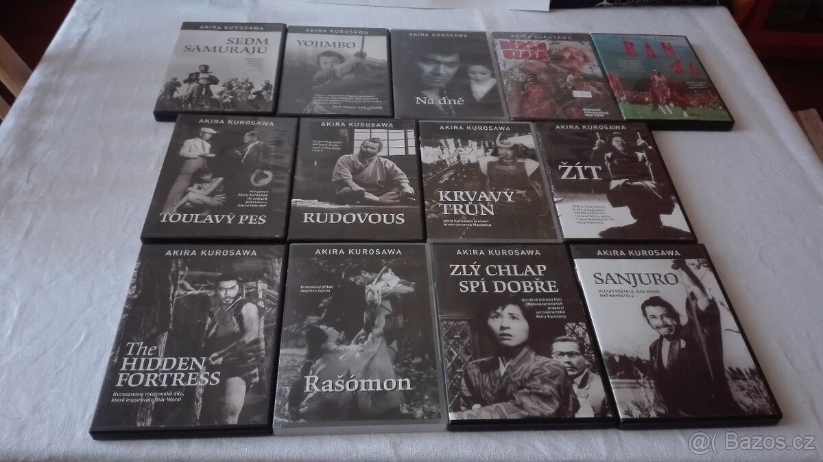 Akira Kurosawa - 13 ks DVD