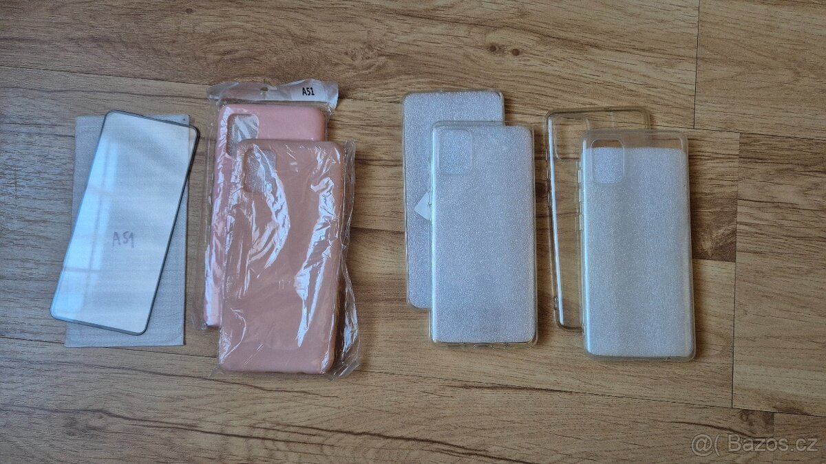 Obaly + sklo Samsung A51