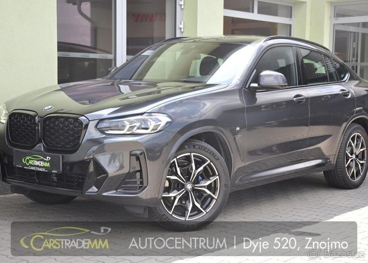 BMW X4 xDrive30d M-SPORT ČR 1M ZÁRUKA