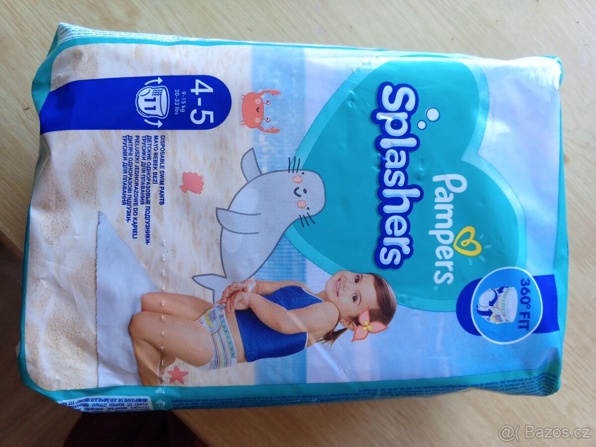Pampers do vody