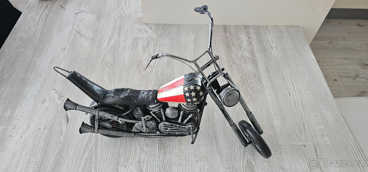 Kovové modely motorek