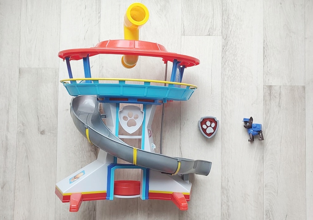 Kontrolní věž Tlapková Patrola Paw Patrol se skluzavkou