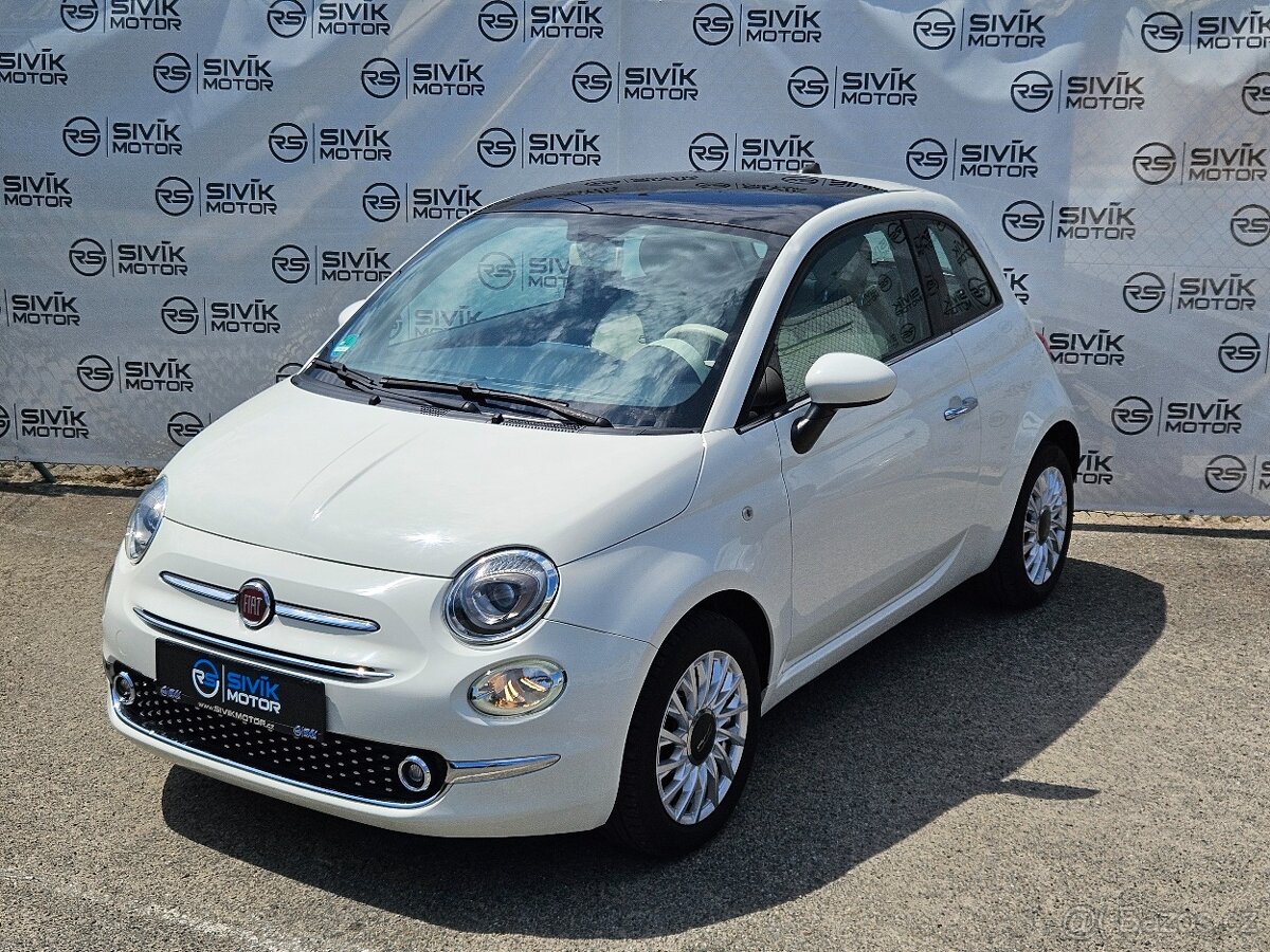 Fiat 500 Lounge 1.2 51kW Facelift PANO KLIMA NAVI 57tis.km