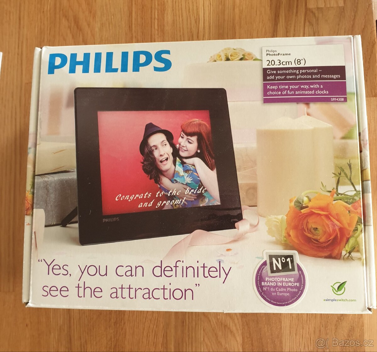 Philips Digitální fotorámeček 20,3 cm (8")SPF4308/10