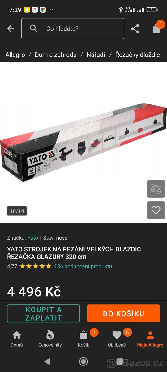 Řezačka obkladů