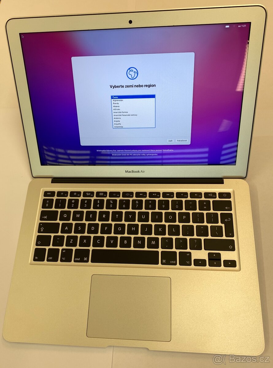 Macbook Air 2017 13 i5 250GB Jako nový