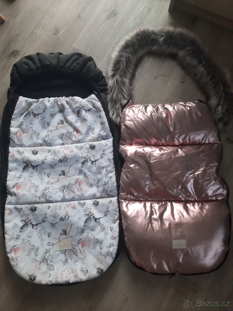 Fusak 2v1 +kožešinový lem Nunu Nana