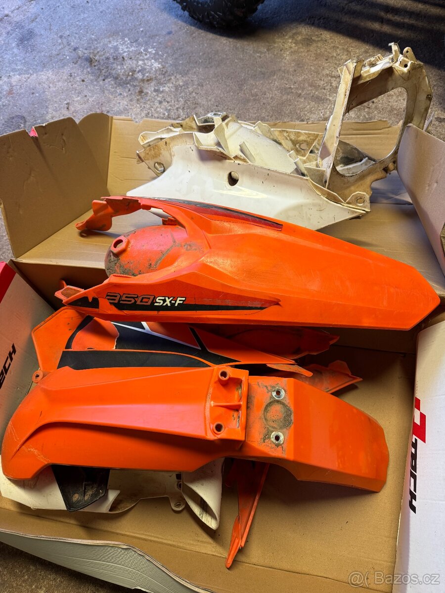 Plasty Ktm sx f 2013